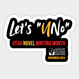Let's U No Sticker